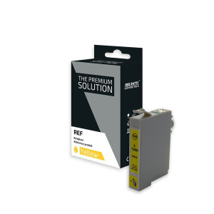 Epson E714 Cartouche compatible avec C13T07144011 - Jaune