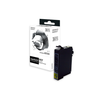 SWITCH Epson E1281 Cartouche compatible avec C13T12814011 - Noir