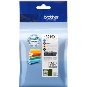 Brother KLC3219XL Pack x 4 original LC3219XLVAL - Noir Cyan Magenta Jaune