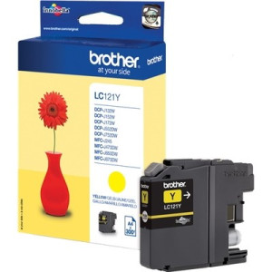 Brother ULC121Y Cartouche originale LC121Y - Jaune