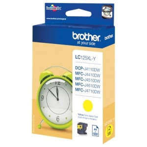 Brother ULC125XLY Cartouche originale LC125XLY - Jaune