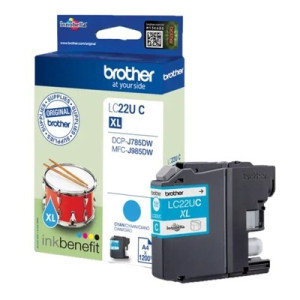 Brother ULC22UC Cartouche originale LC22UC - Cyan