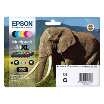 Epson E2438 Cartouche originale C13T24384012 - Pack 6 couleurs