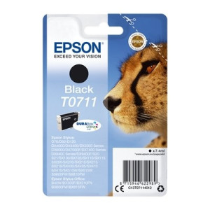 Epson E711 Cartouche originale C13T07114011 - Noir