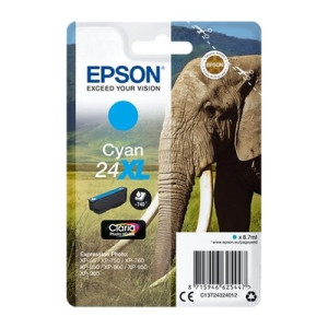 Epson E2432 Cartouche originale C13T24324012 - Cyan