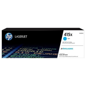 Toner authentique Hp W2031X, 415X - Cyan