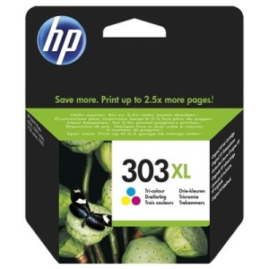 hp U303CLXL Cartouche originale T6N03AE - Tricolor