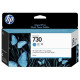 hp U730C Cartouche originale P2V62A - Cyan