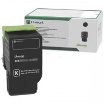 Toner authentique Lexmark 78C20K0 - noir