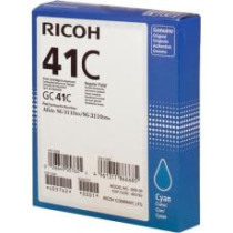 Ricoh RGC41CXL Cartouche originale 405762, GC41C - Cyan