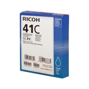Ricoh RGC41CXL Cartouche originale 405762, GC41C - Cyan