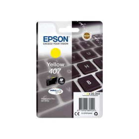 Epson E407Y jaune original | Adlg-ink.fr