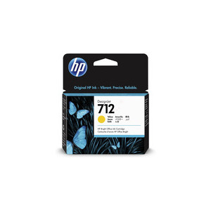 hp U712Y Cartouche originale 3ED69A - Jaune