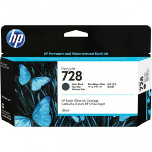 hp U728MB Cartouche originale 3WX25A - Noir Mat